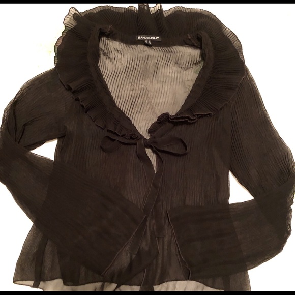 BANDOLERA Sheer sweater - Picture 1 of 3